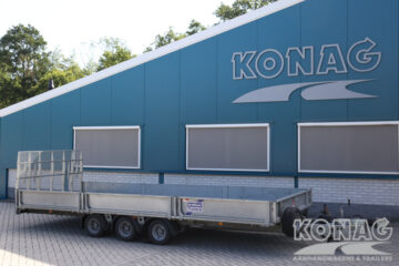 Ifor Williams New Tiltbed tridemas machinetransporter 550x204 cm 3500 kg